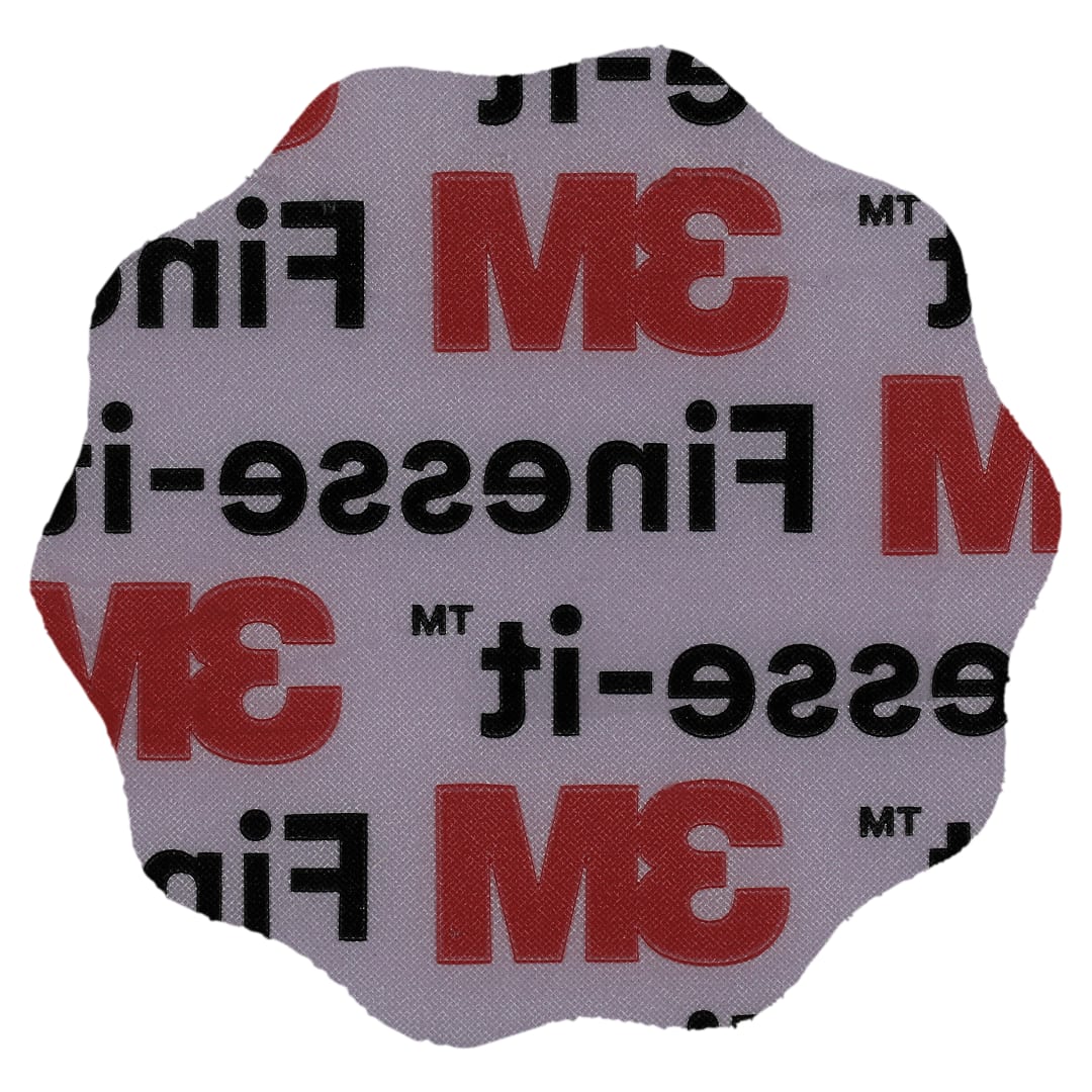 3M™ Finesse-it™ Hookit™ Film Disc 468LA, A7 3MIL, 1-7/16 in x CH, Scallop, Die 1438SCH, 500/Carton, 2000 ea/Case