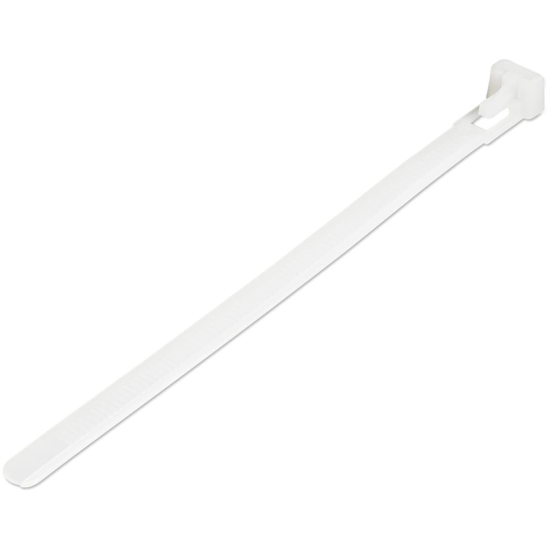 100 Pack of Releasable Zip Ties 6