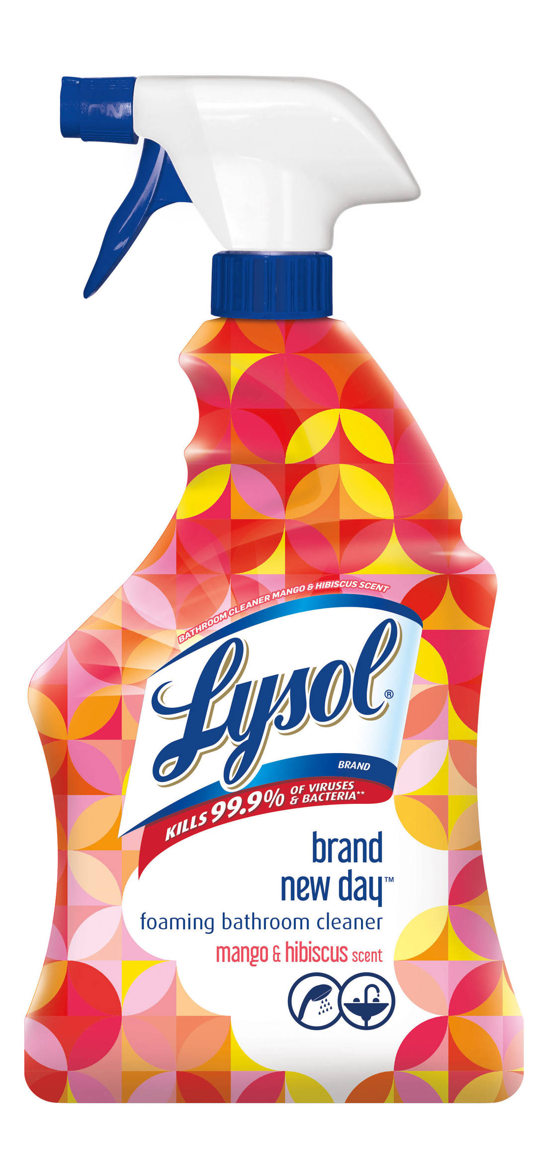 LYSOL® Bathroom Cleaner - Brand New Day™ Trigger Mango & Hibiscus 9/28 oz.