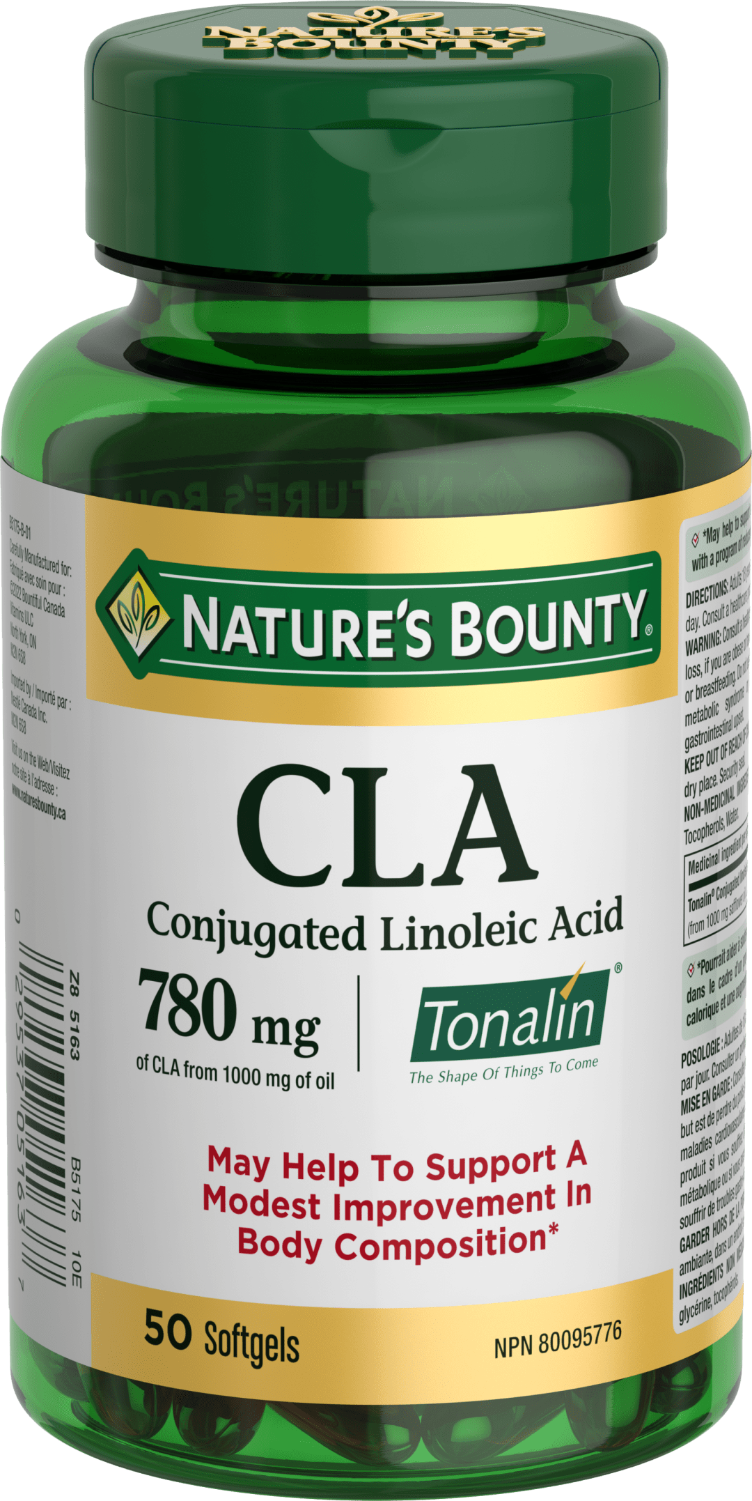 NBTY CLA Tonalin 1000mg 24x50 SGL CA
