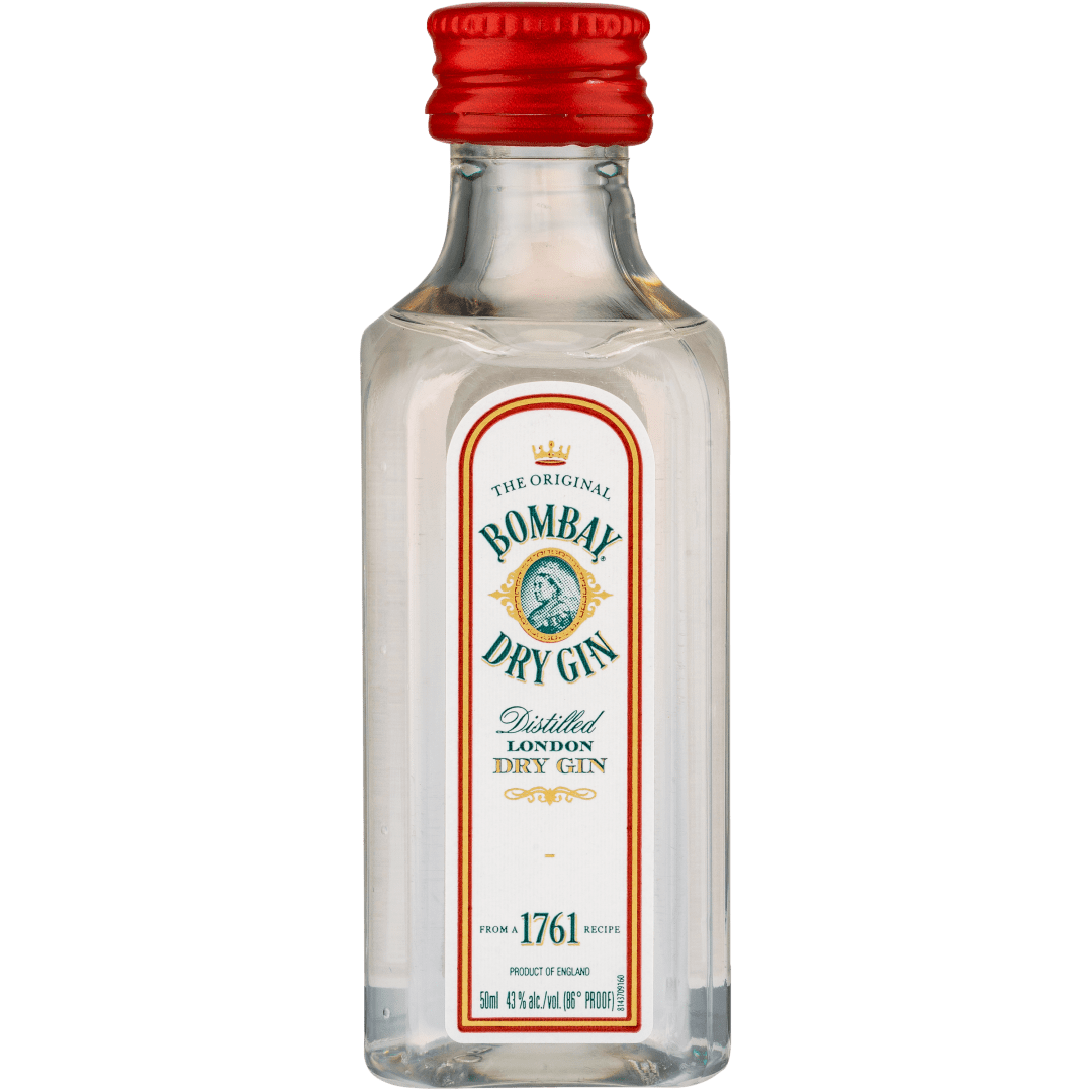 Bombay Distilled London Dry Gin 43% 50mL