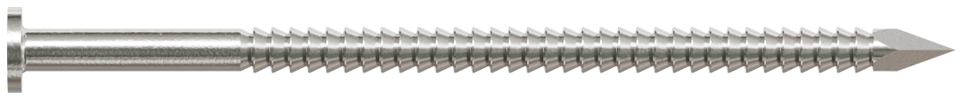 Simpson Strong-Tie S12ACN1 Common Nail, Annular Ring Shank — 3-1/4-in. x .148-in. Type 304 Stainless Steel (1 lb.) (Pack of 800)
