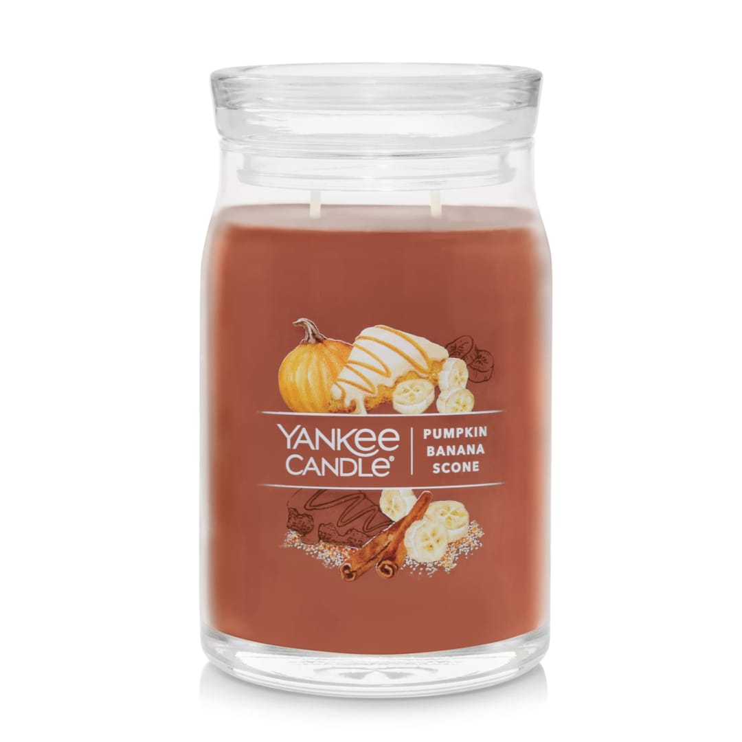 Yankee Candle® Pumpkin Banana Scone Signature Large Jar Candle