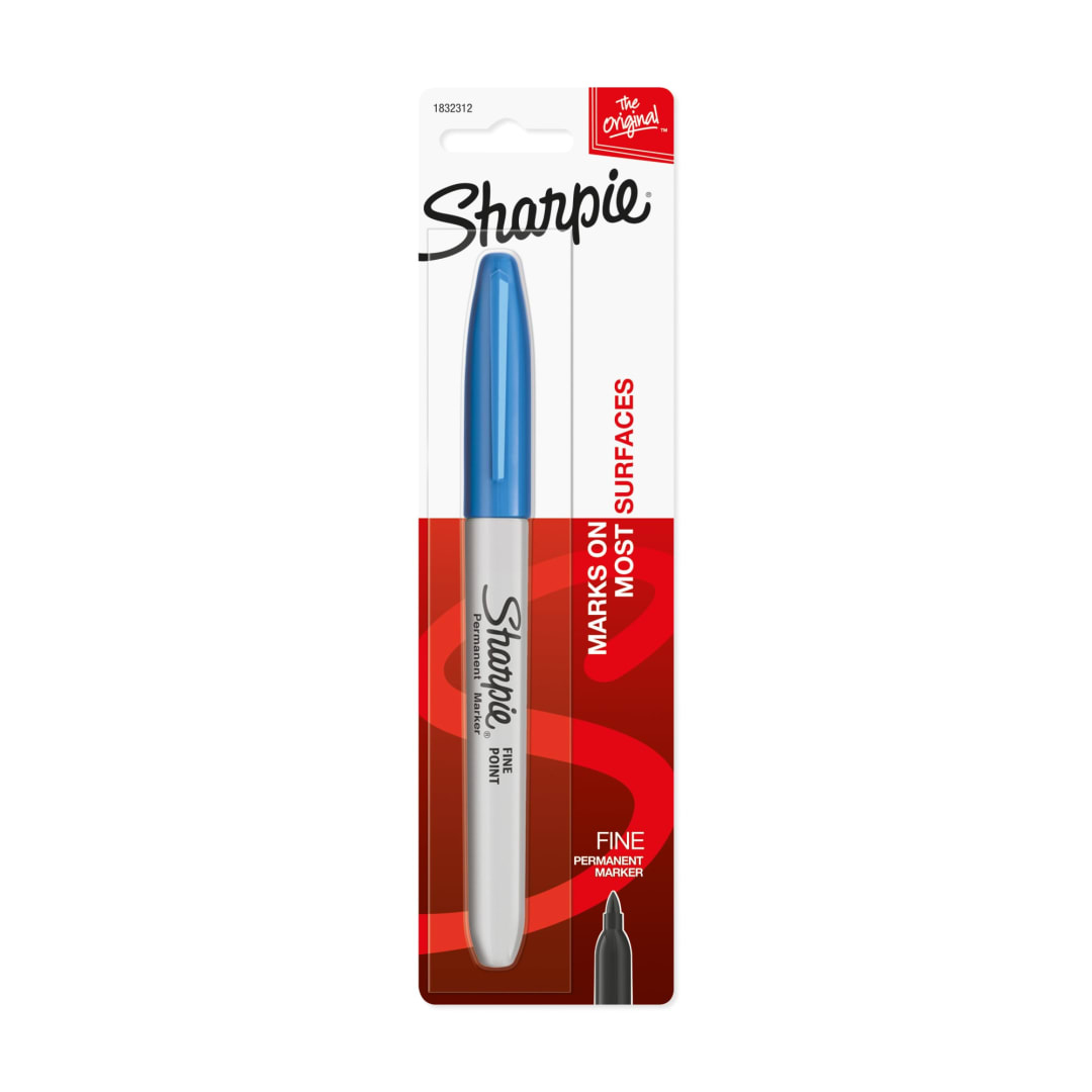 Sharpie Permanent Marker, Fine Point, Assorted Colors, 1 Count