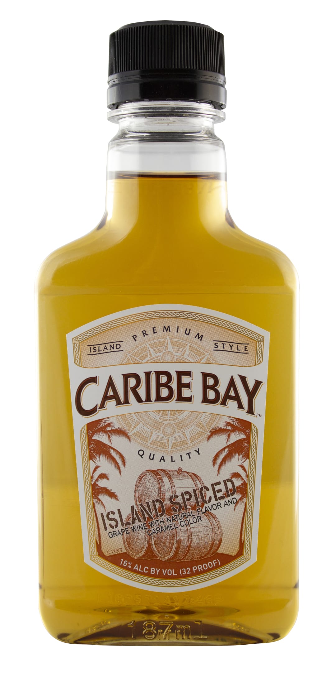 Caribe Bay Spiced Rum 187ml 32 Proof