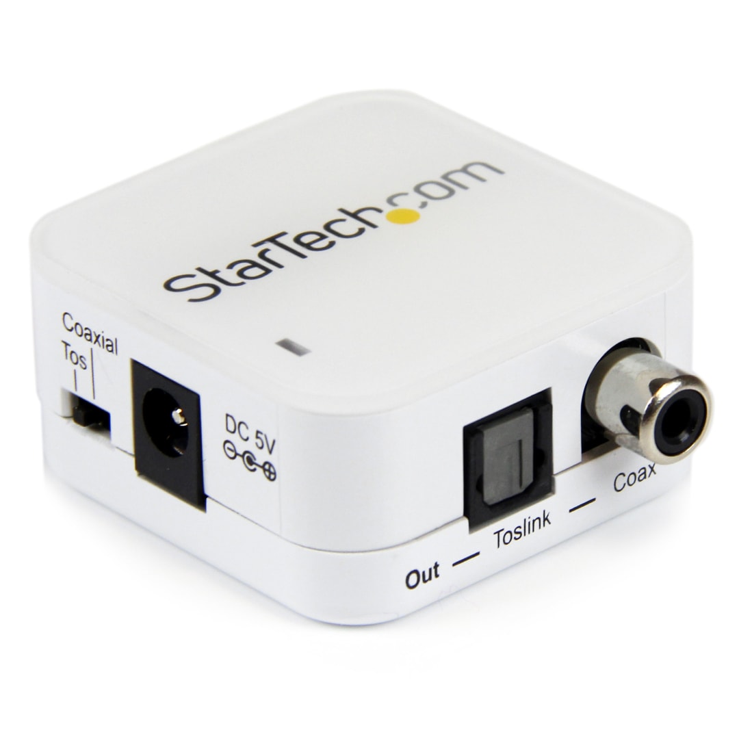 Two Way Digital Coax to Toslink Audio Converter