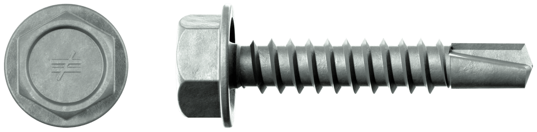 Simpson Strong-Tie XQ1S1016 Strong-Drive® Self-Drilling X Metal Screw (Collated) — #10 x 1 in. Quik Guard® (1500-Qty) (Pack of 100)