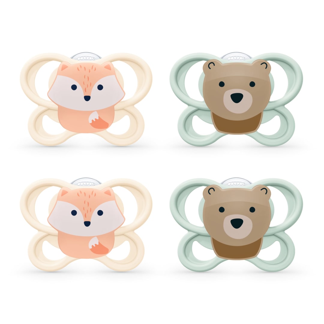 NUK® Perfect Match Air Pacifiers, 0-6 months, 4 pack