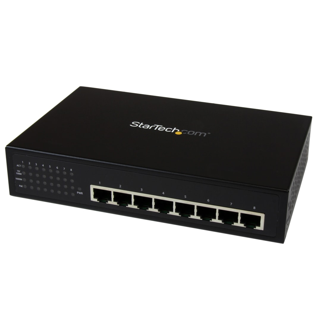 8 P Gigabit Ethernet Switch PoE PSE