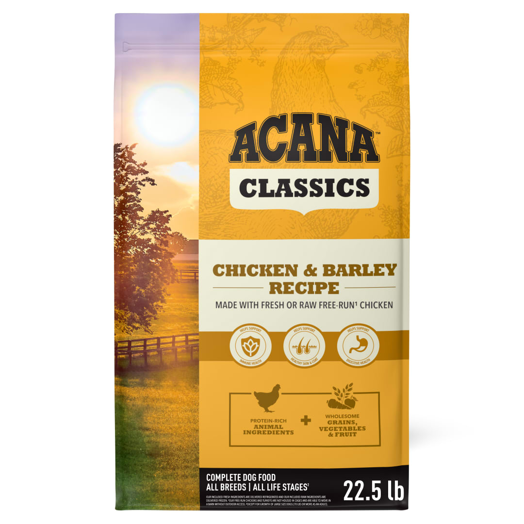 ACANA Classics Dry Dog Food Chicken and Barley Recipe