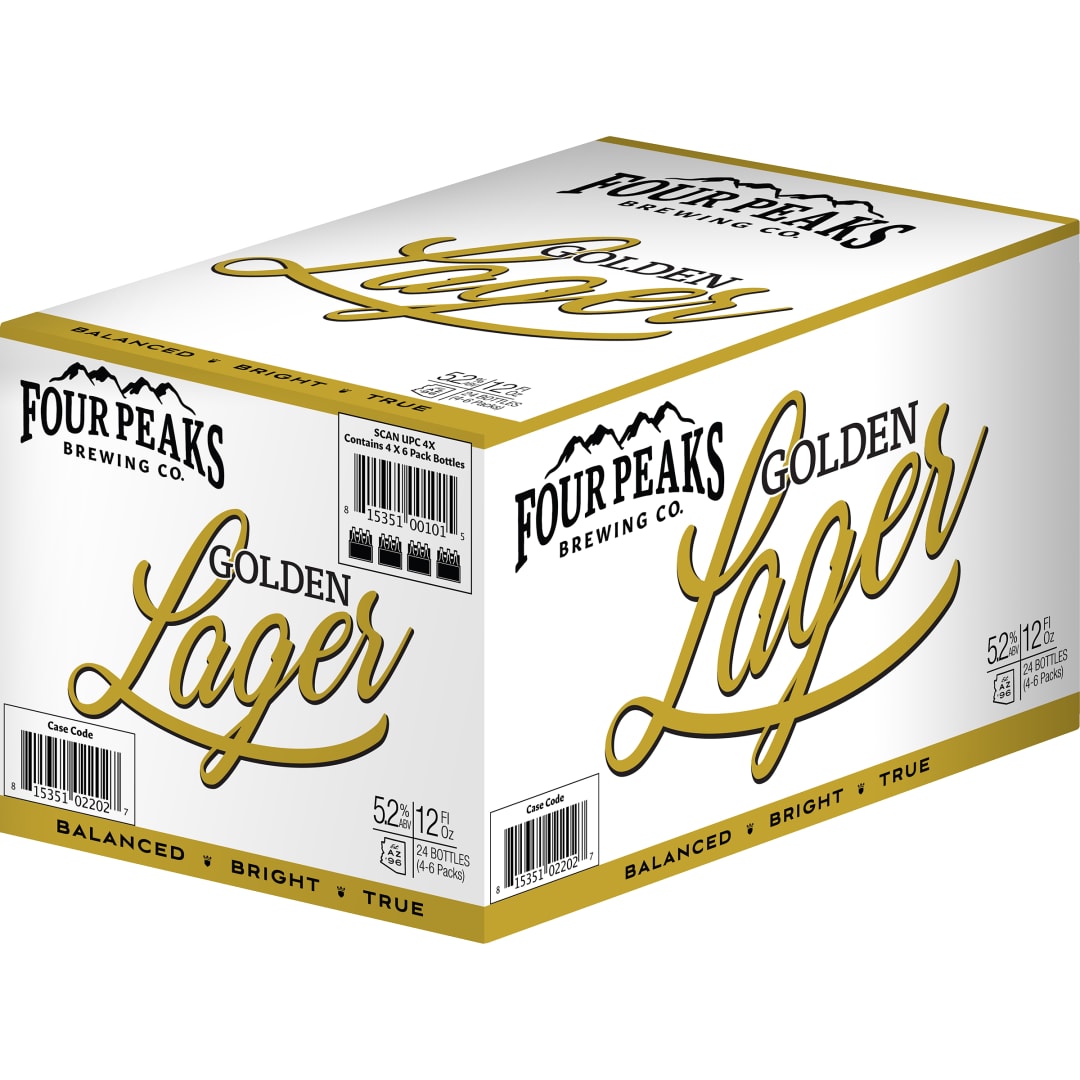 Four Peaks Golden Lager, 4x6 Pack, 12 oz. Bottles