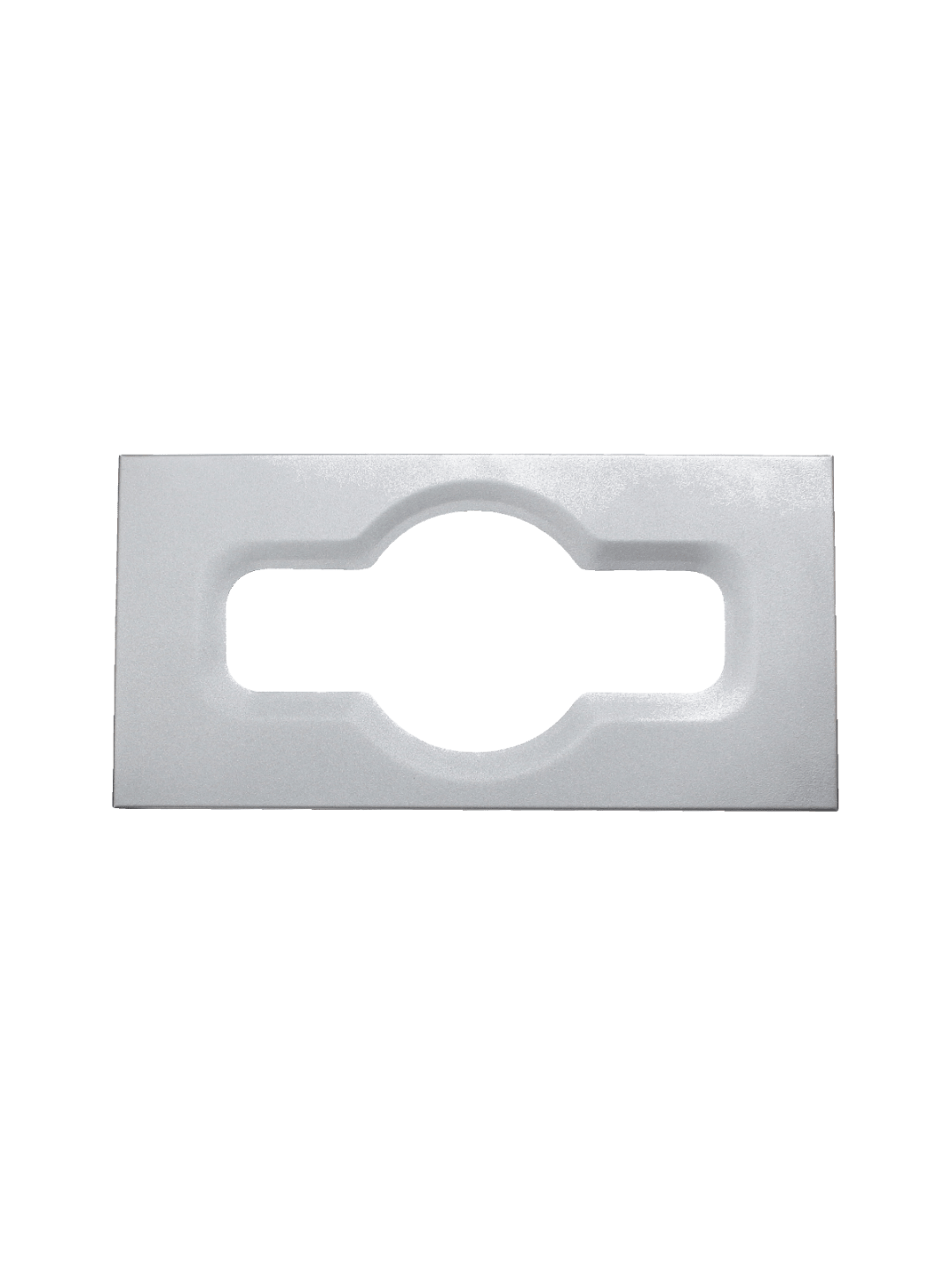  SPECTRUM - Single - Lid - Cube Slim - Mixed - Sandtex Silver