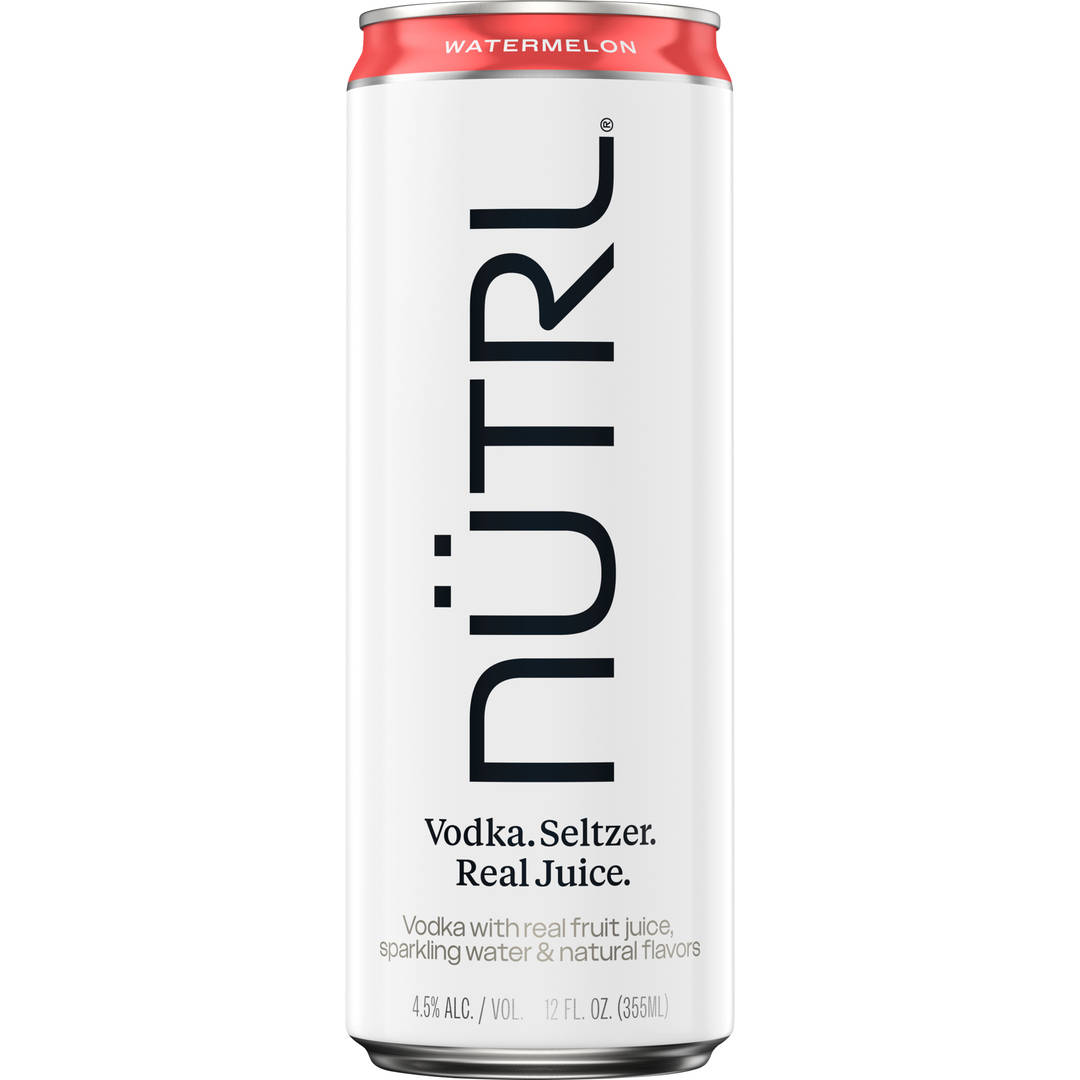 Nutrl Watermelon Vodka Seltzer 12 fl oz Can