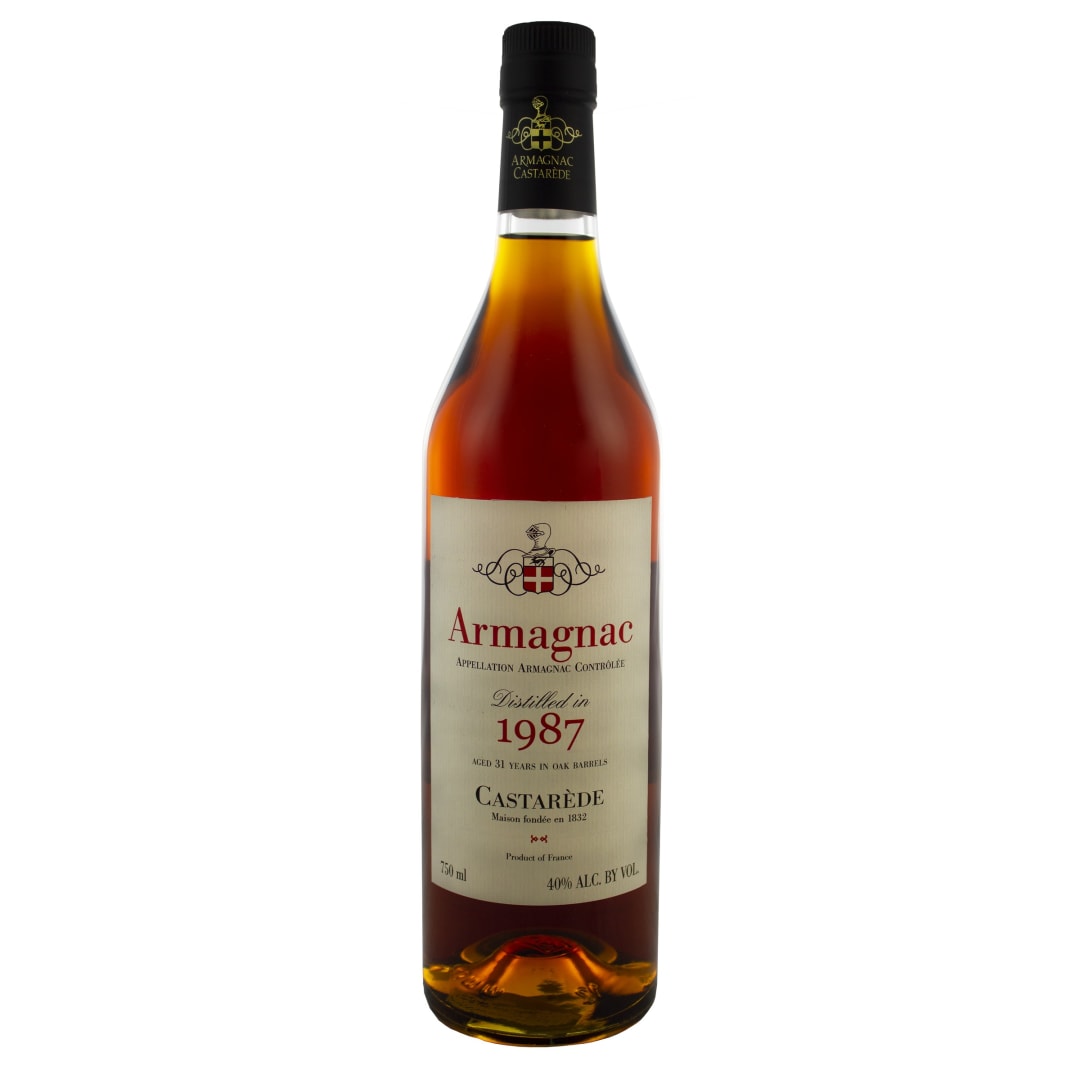 Castarede 1987 Armagnac 750ml 80 Proof