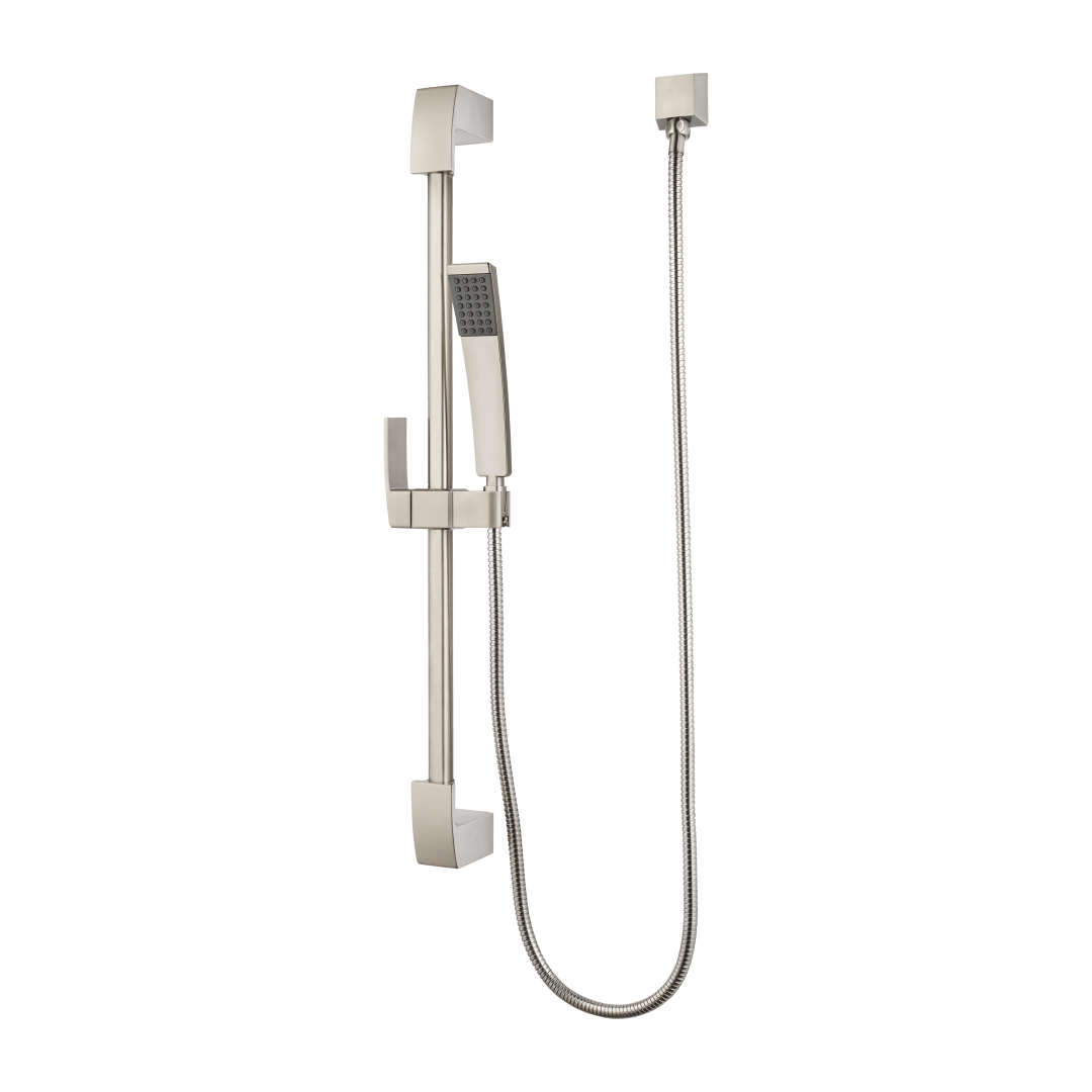 Kenzo Adjustable Slidebar Hand Shower Kit in Brushed Nickel