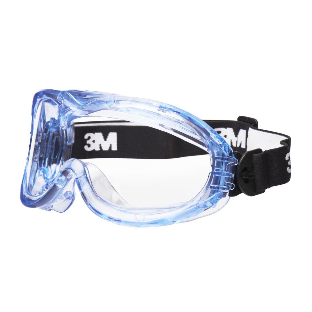 3M™ Fahrenheit™ İş Güvenliği Koruyucu Gözlükler, Dolaylı Havalandırmalı, Çizilmeye Dayanıklı / Buğu Önleyici, Şeffaf Polikarbonat Lens, 71360-00011, 10/Kutu