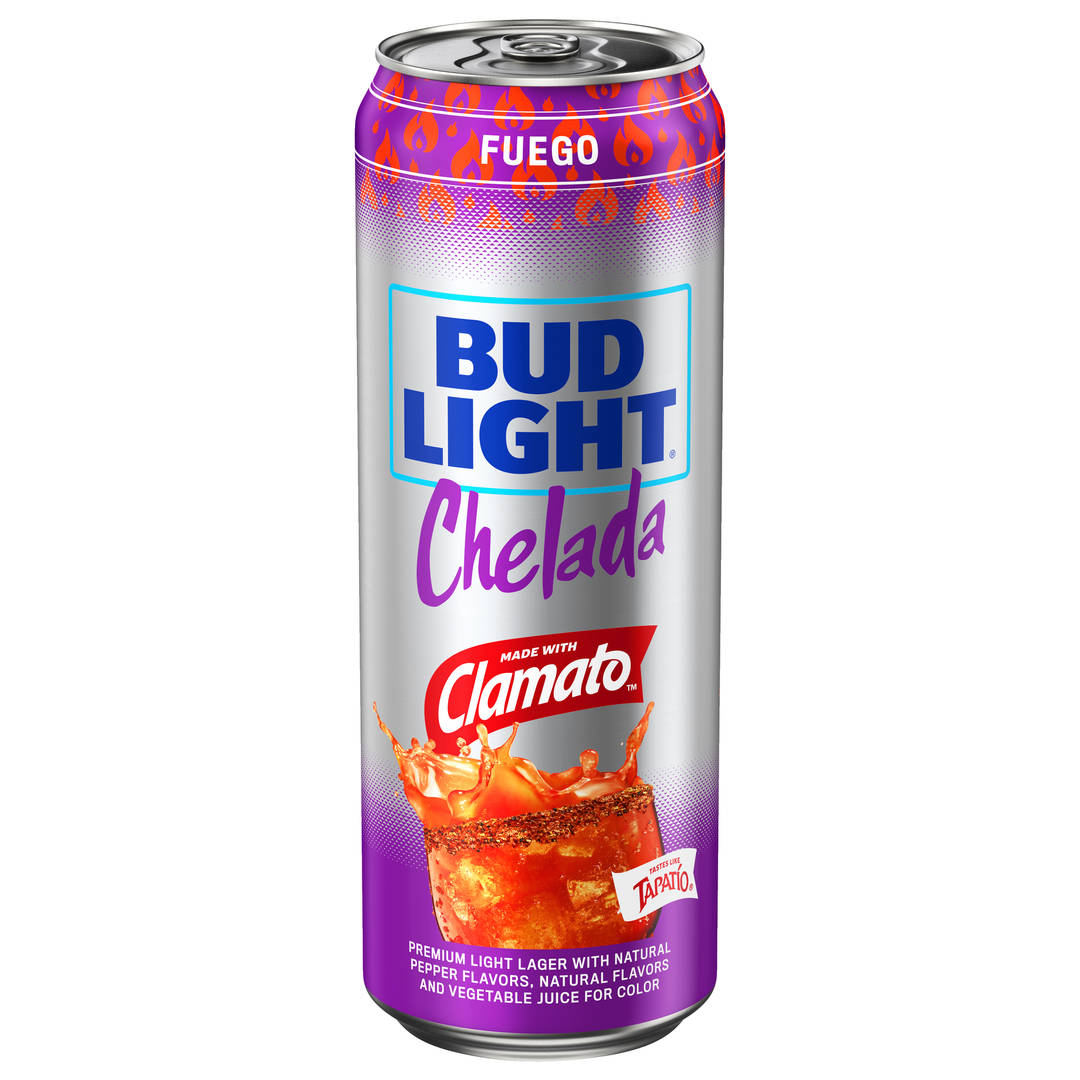 Bud Light Chelada Fuego Beer 25 fl oz