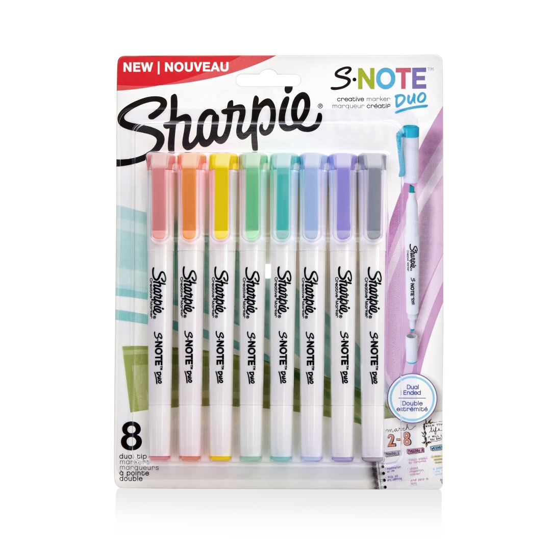 SHARPIE S-NOTE DBLEND 8PK REPACK