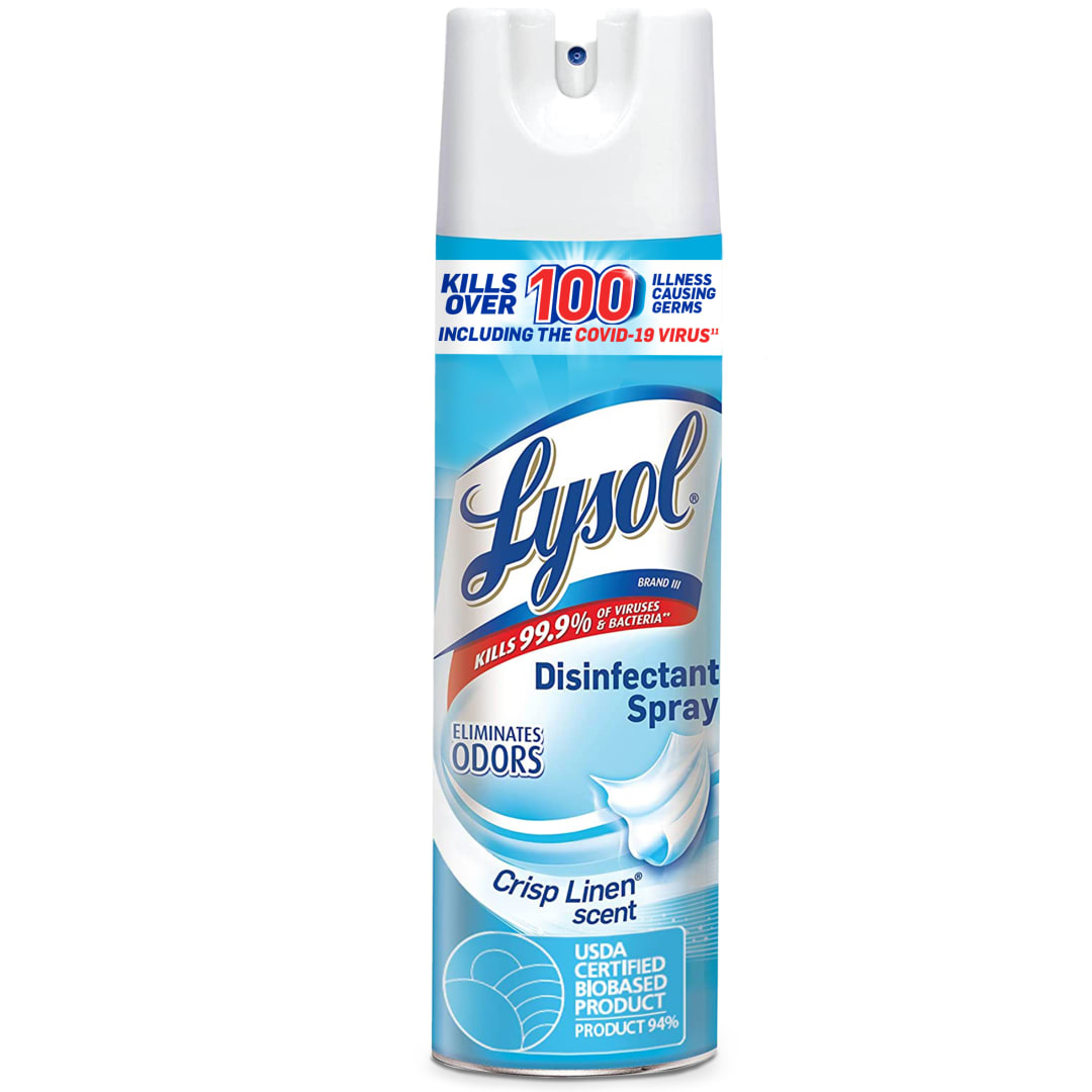 LYSOL® Disinfectant Spray - Crisp Linen® 6/19 oz.