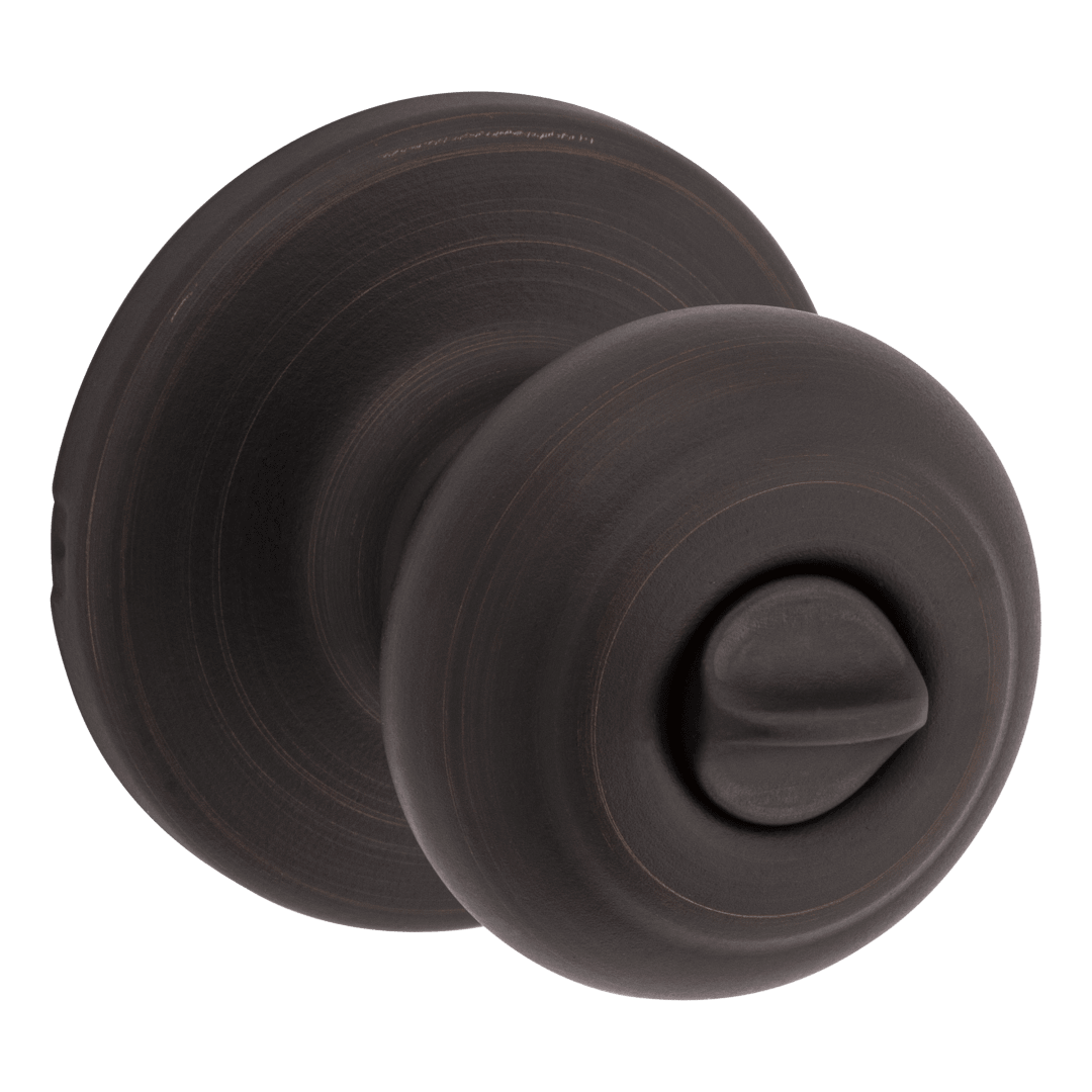 Cove Bed/Bath Knob in Venetian Bronze