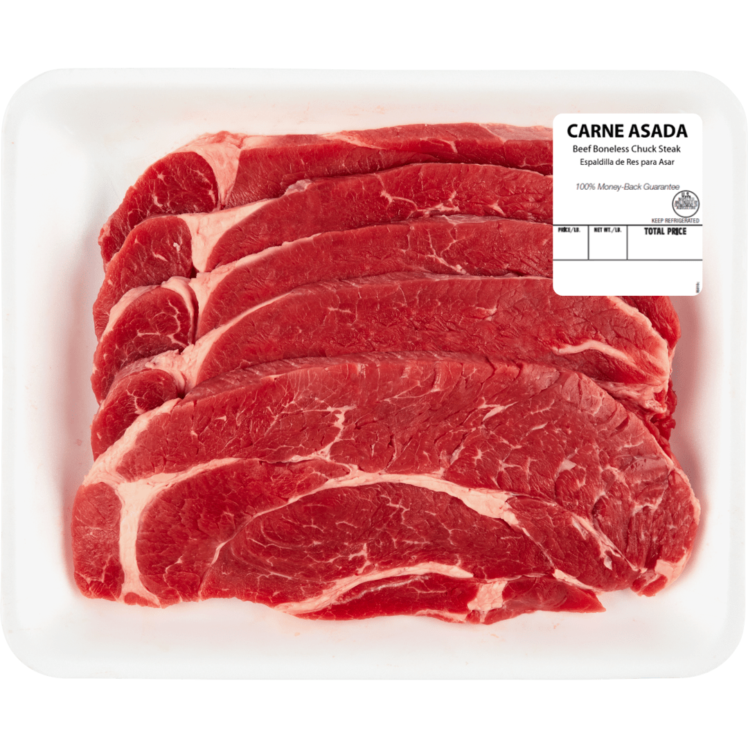 Thin Beef Chuck Steak, 2 lb (Avg Weight)