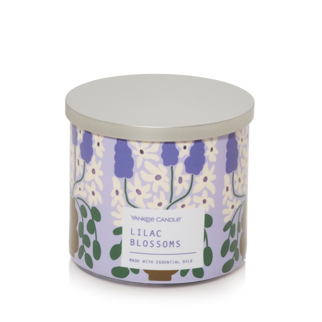 Yankee Candle® Lilac Blossoms Decorative 3-Wick Tumbler Candle
