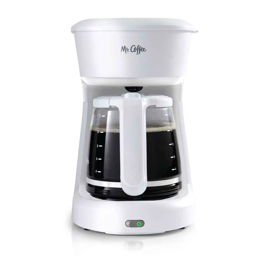 Mr. Coffee® 12-Cup Coffee Switch Maker, with Water Filtration System, White