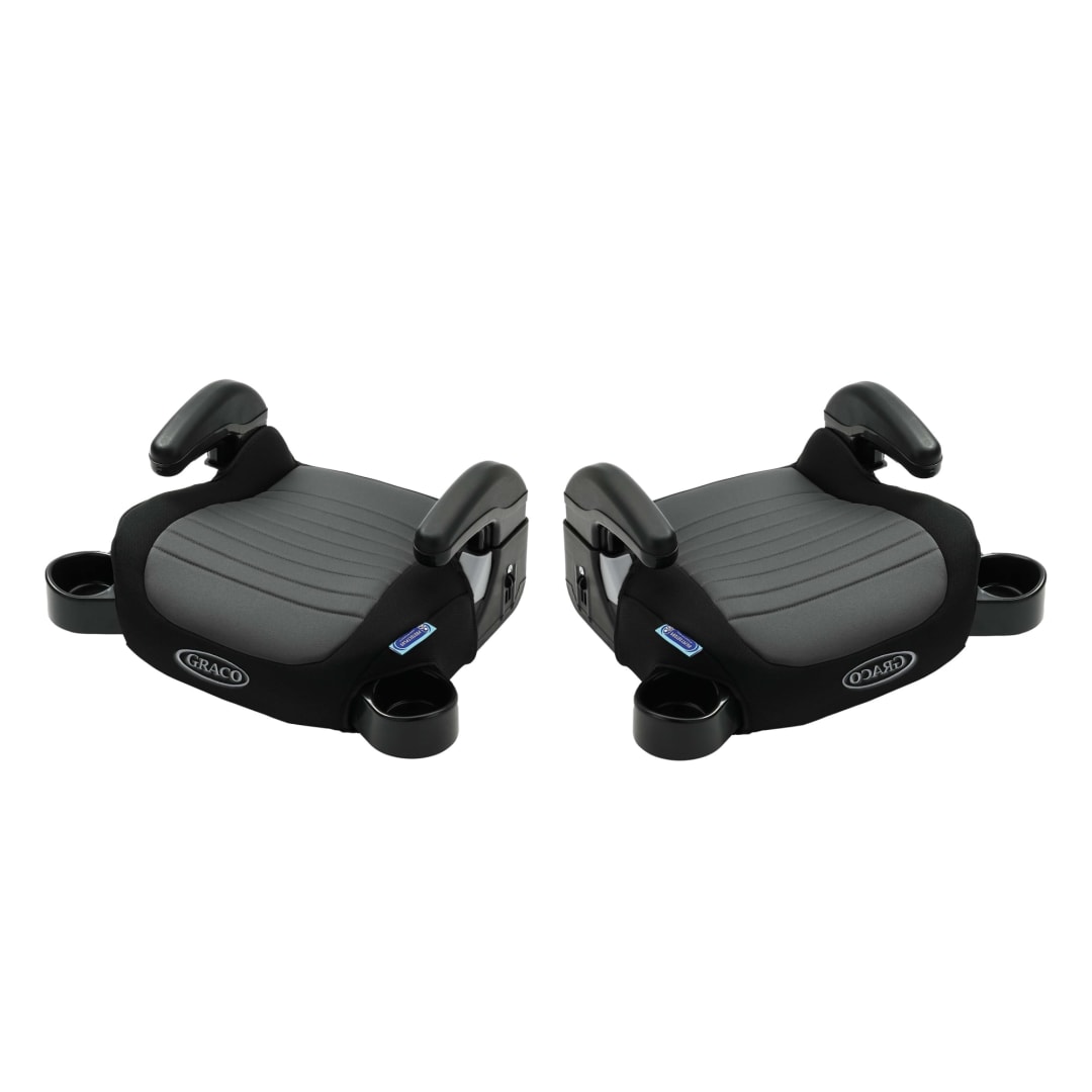 Graco Turbobooster 2.0 Backless Booster Seat, Denton, 2-Pack