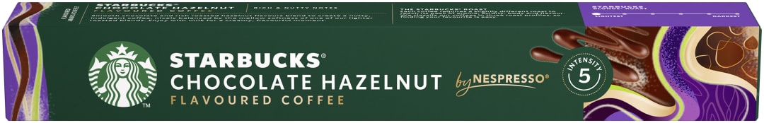 STARBUCKS Chocolate Hazelnut by NESPRESSO 10 Kapseln 51g