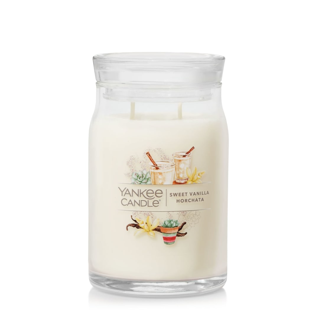 Yankee Candle® Sweet Vanilla Horchata Signature Large Jar Candle
