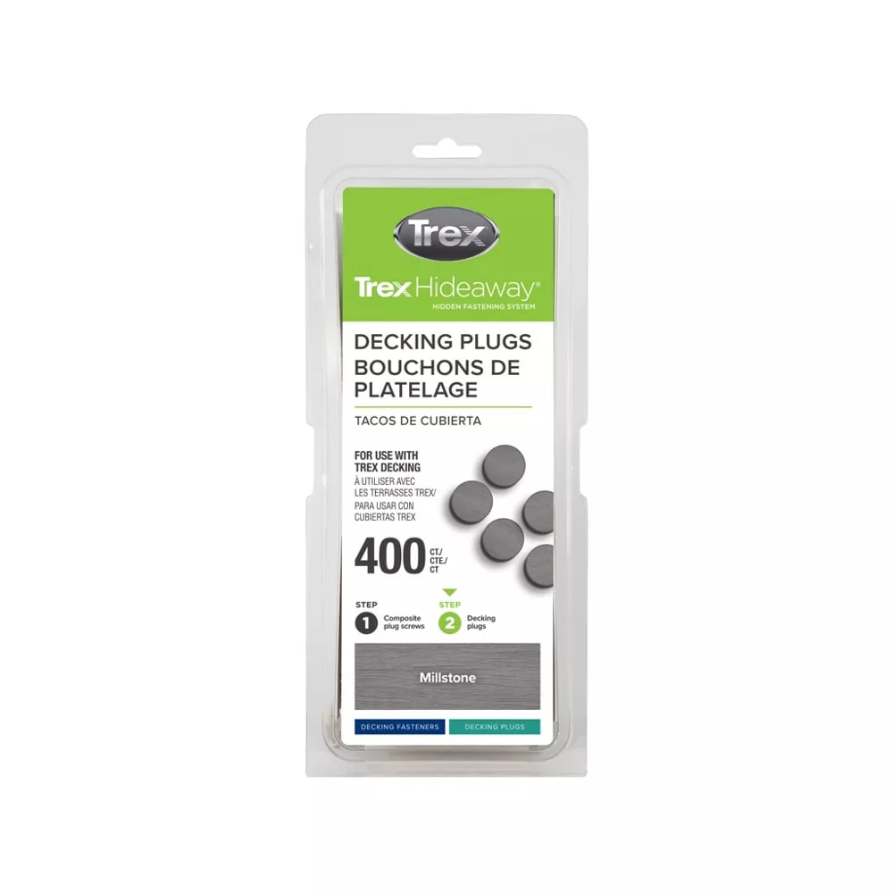 Trex® Decking Plugs Millstone- 400 count/pack