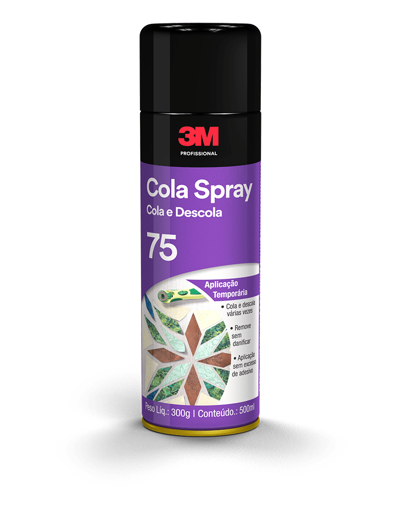 Cola Spray 75 Cola e Descola 3M™