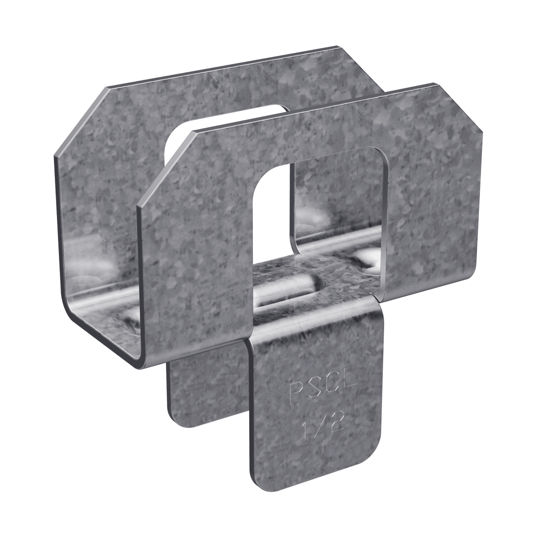 Simpson Strong-Tie PSCL 1/2-R50 PSCL 20-Gauge Panel Sheathing Clip for 1/2-in. Plywood (50-Qty) (Pack of 720)