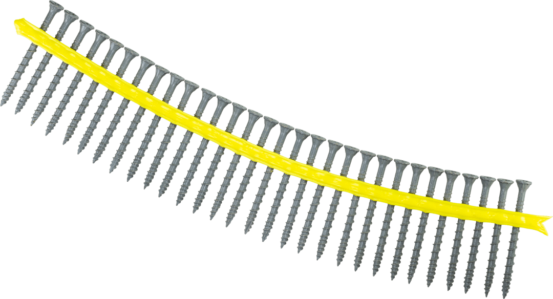 Simpson Strong-Tie DSVG212S Deck-Drive™ DSV WOOD Screw (Collated) — #10 x 2-1/2 in. T25 6-Lobe, Gray (1000-Qty) (Pack of 100)