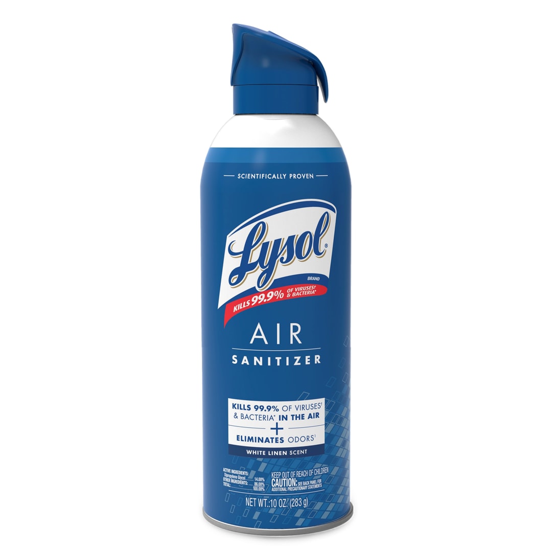 LYSOL® Air Sanitizer - White Linen 6/10 oz.