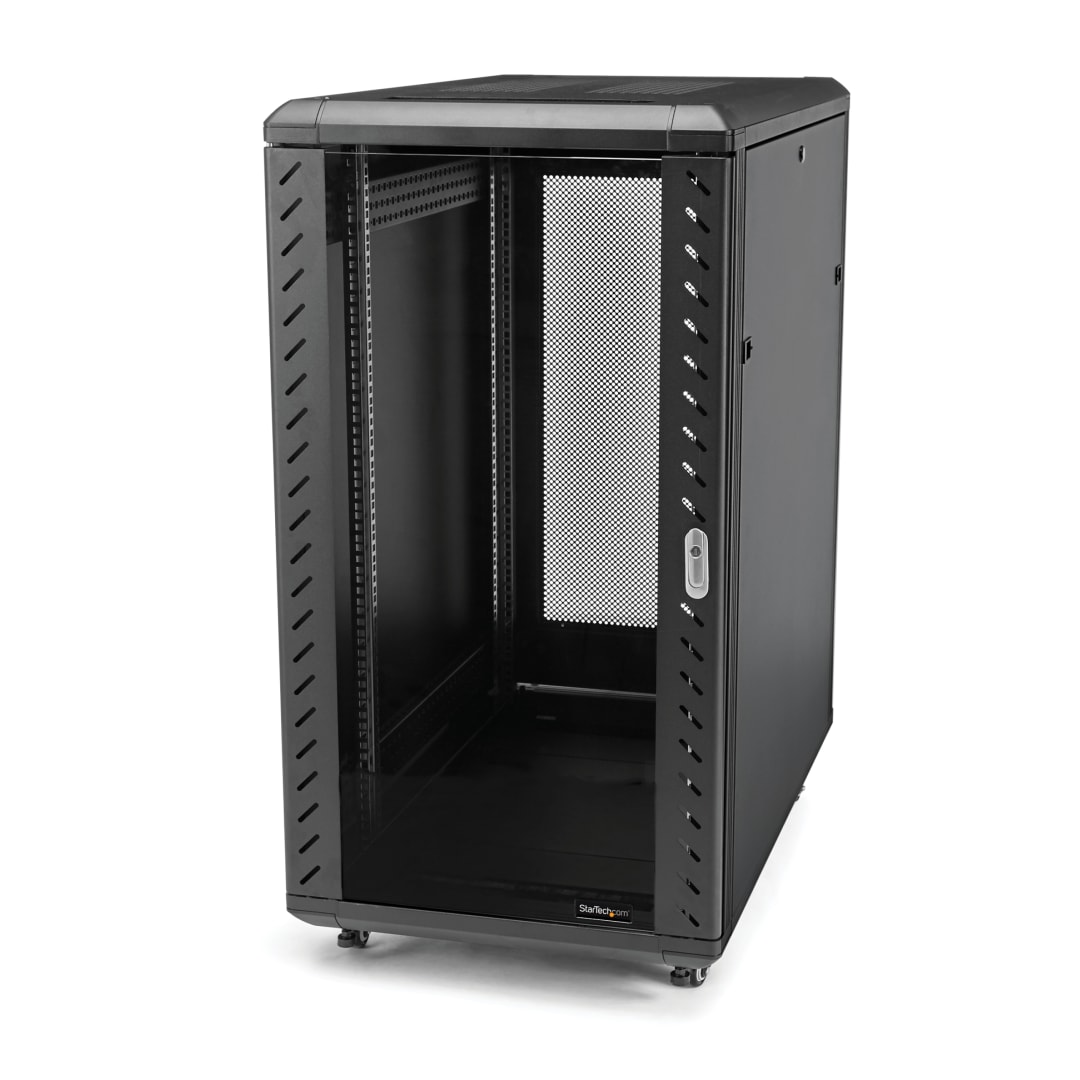 22U Knock-Down Server Cabinet w/ Casters