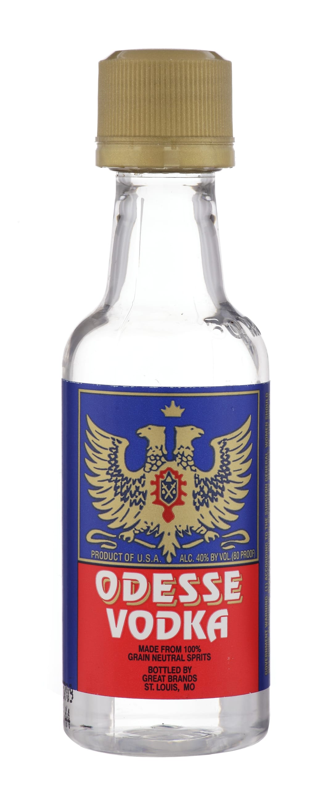 Odesse Vodka 50ml 80 Proof