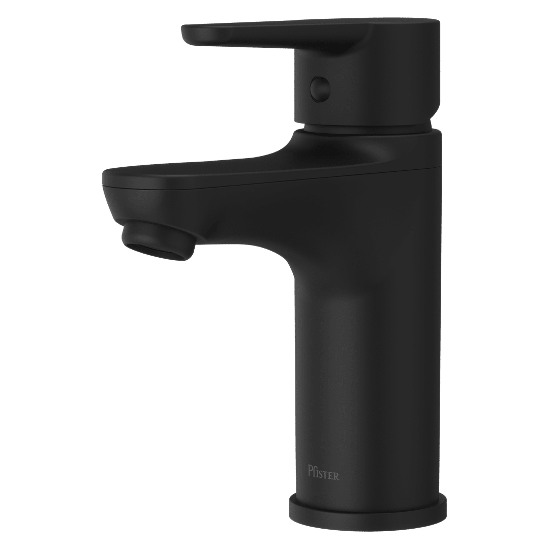 Pfirst Modern Single Control Bath Faucet in Matte Black