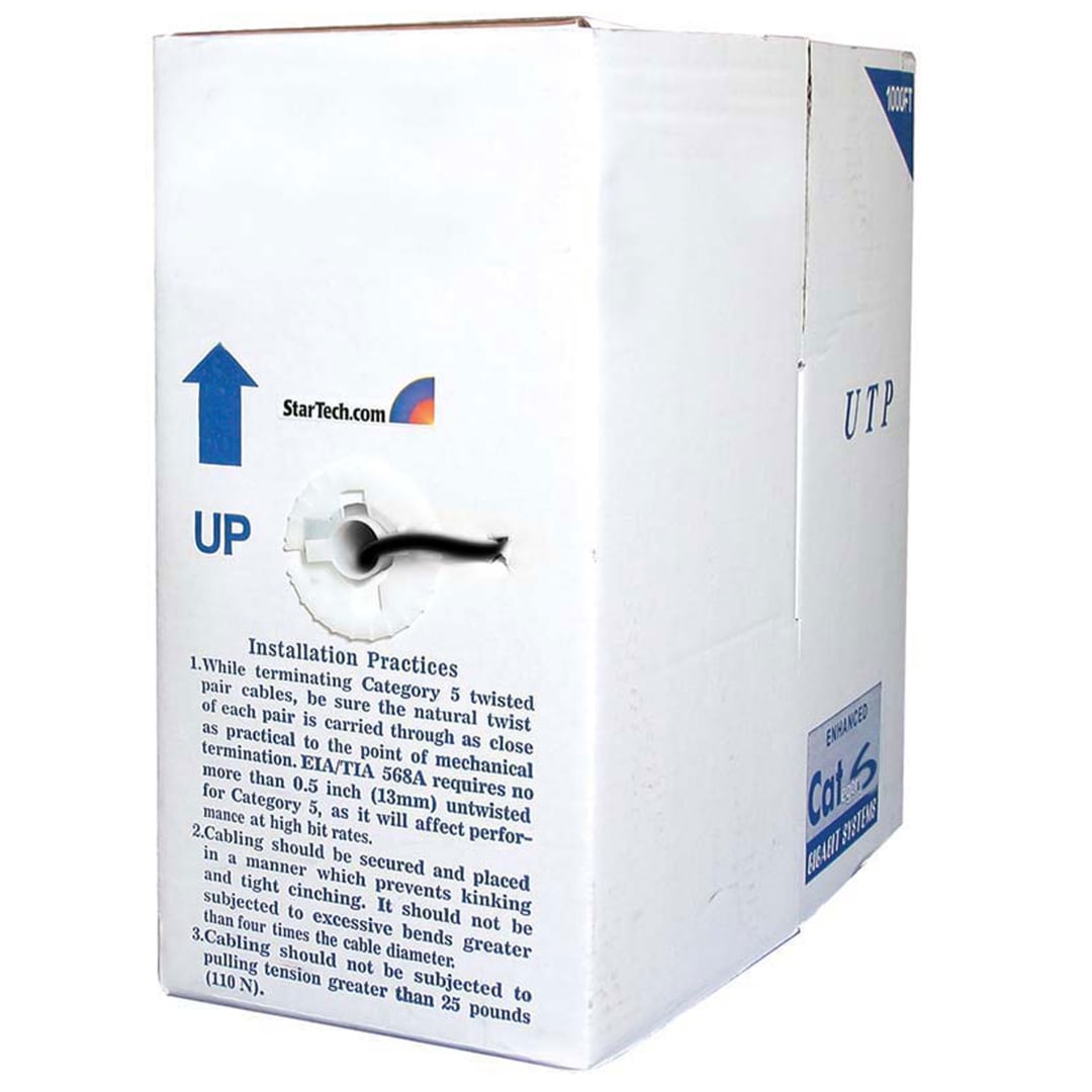 Black Cat 6 Stranded UTP Patch Cable - By the Foot
