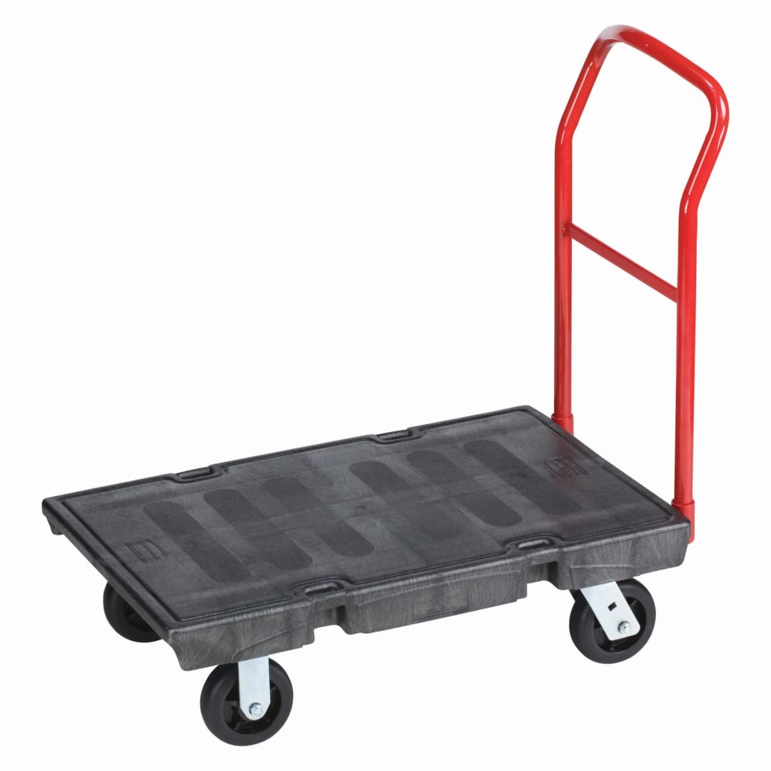 Heavy Duty Platform Truck, 24 In x 36 In with 6 In TPR Casters