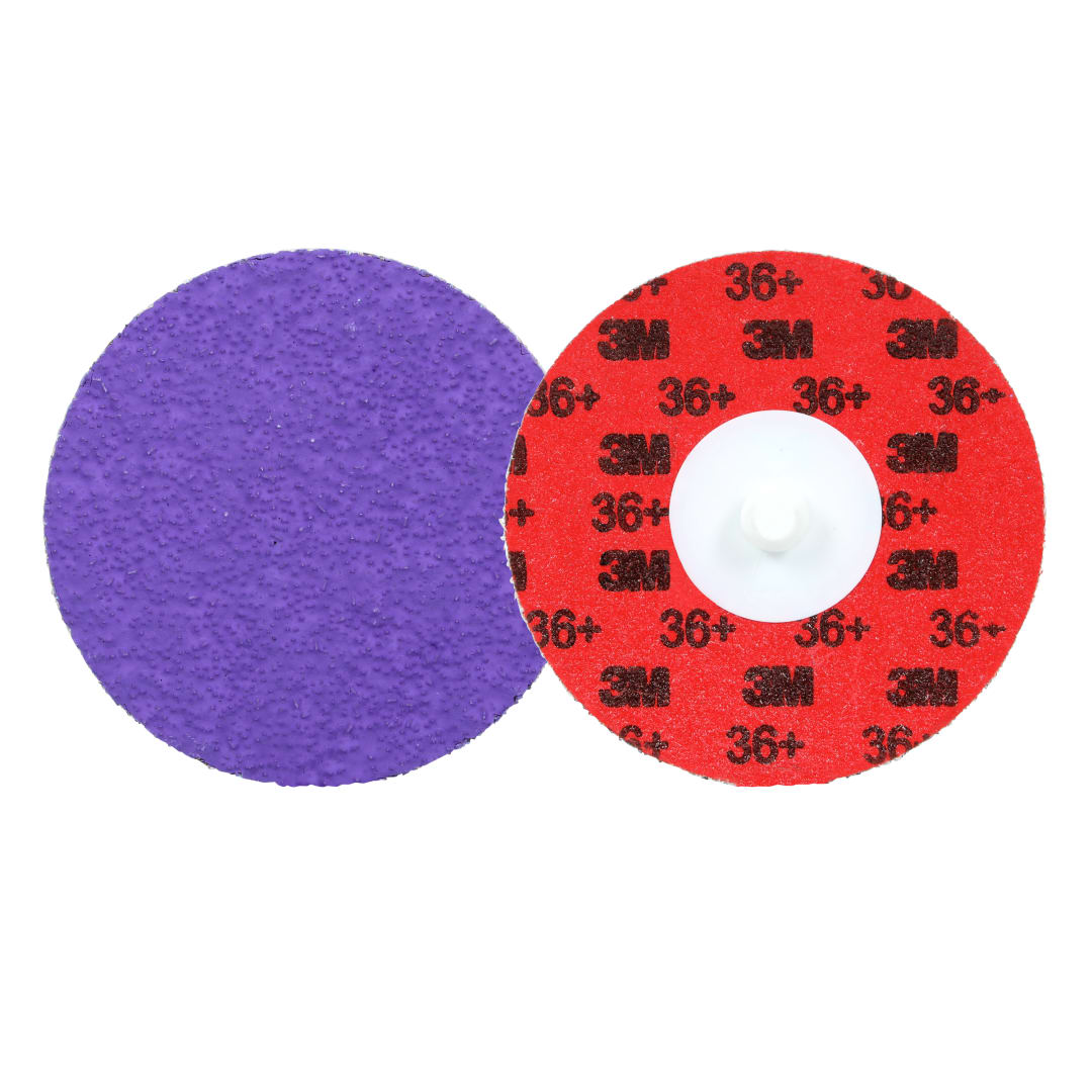 3M™ Cubitron™ 3 Roloc™ Dayanıklı Kenar Diski 1184F, 36+ YF-weight, TR, Purple, 76 mm, 50/Carton, 200 ea/Case