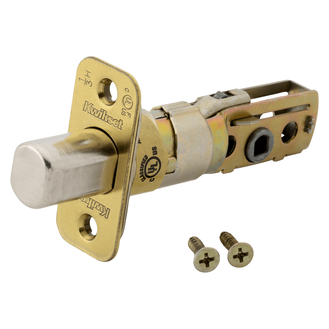 Round Corner Deadbolt UL/FD Latch for Polished Brass Finish