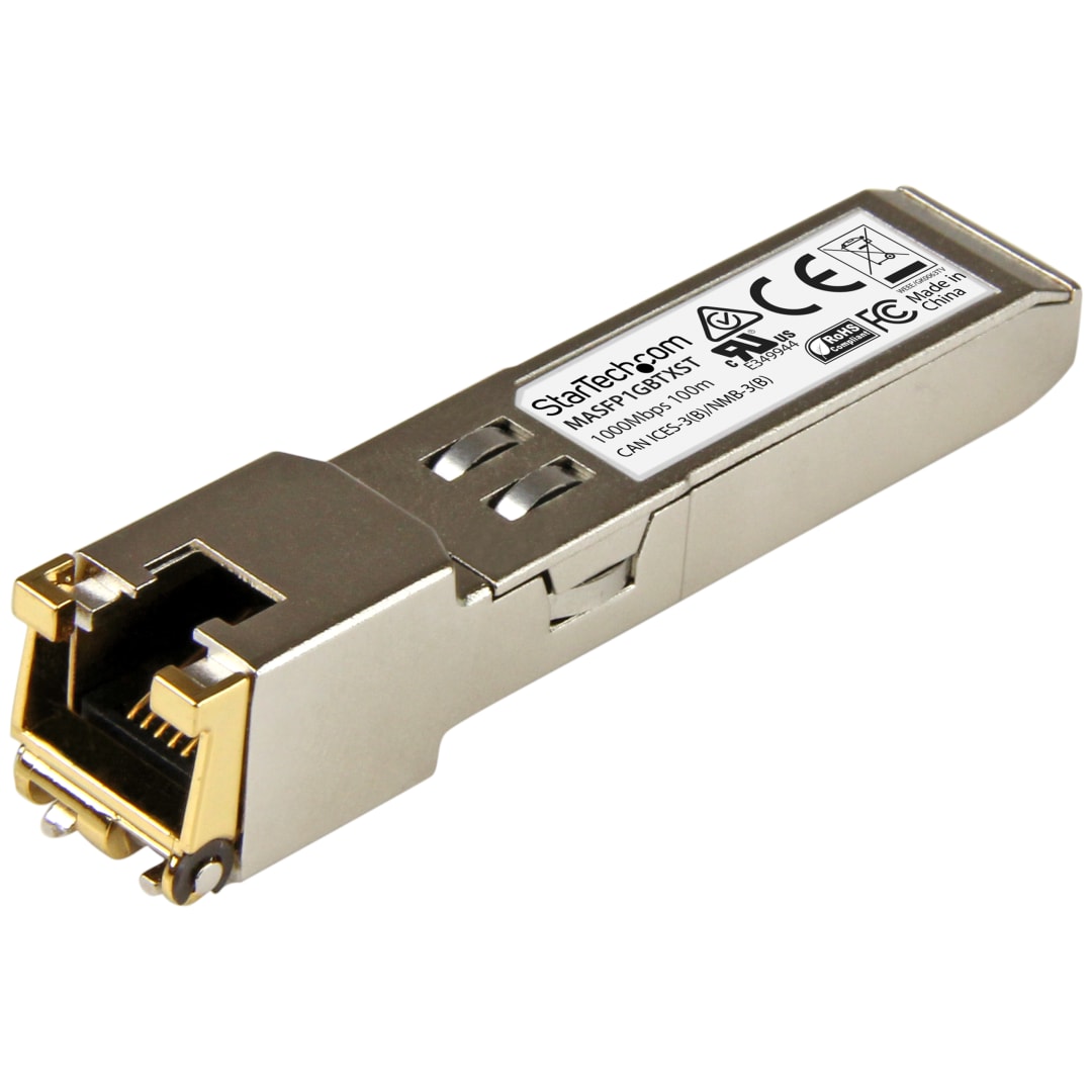 Gb RJ45 Copper SFP - MA-SFP-1GB-TX Compatible