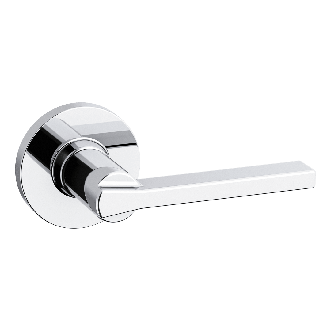Casey Hall/Closer UL Lever in Polished Chrome