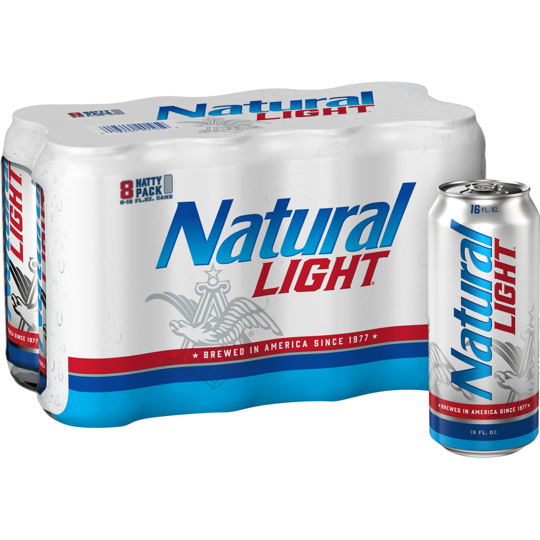 Natural Light® Beer, 8 Pack 16 fl. oz. Cans