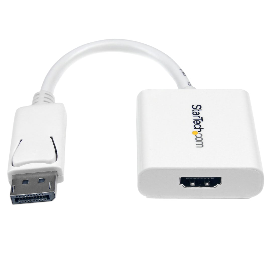 DisplayPort to HDMI Active Adapter White