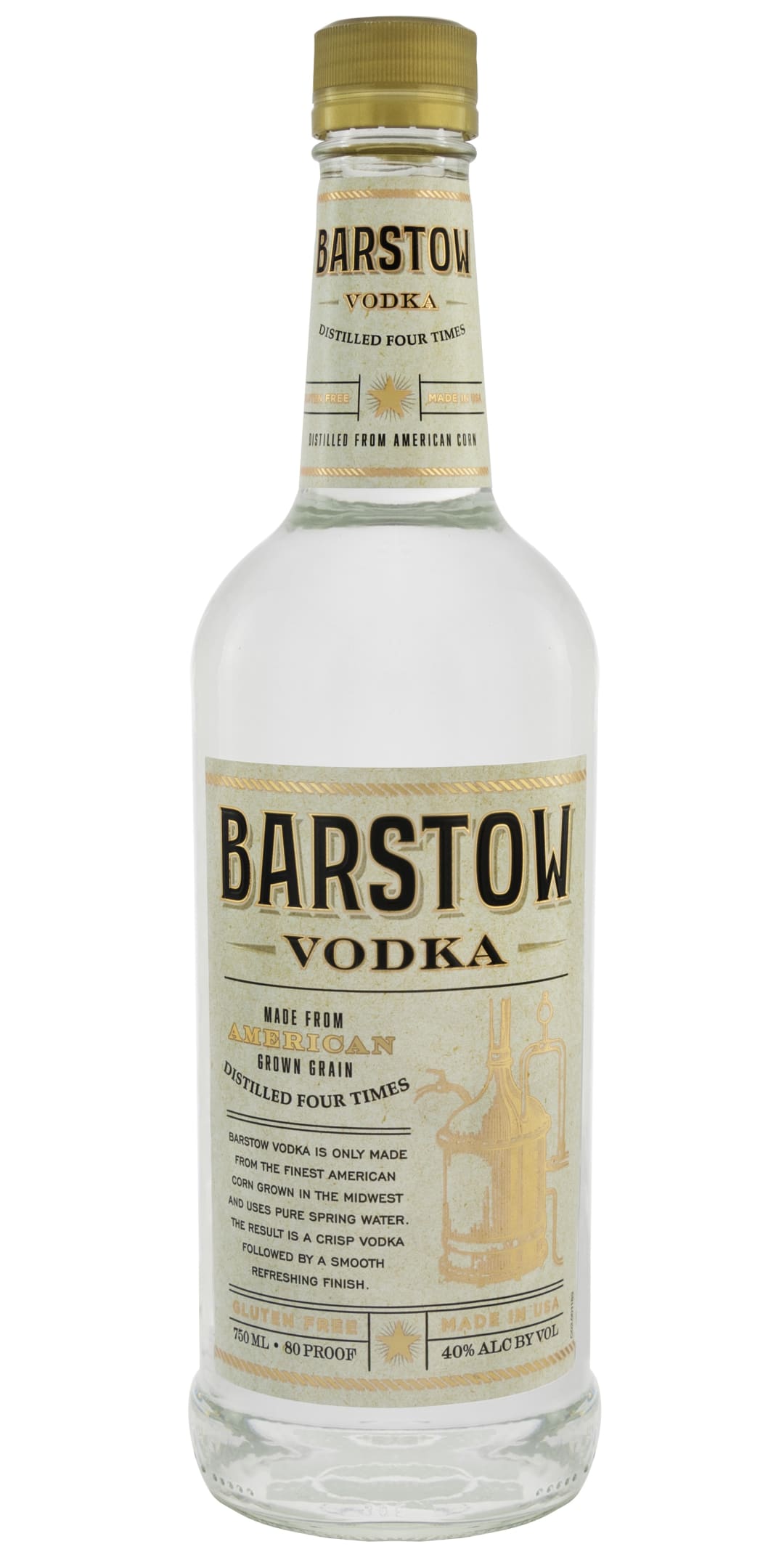 Barstow Vodka 750ml 80 Proof
