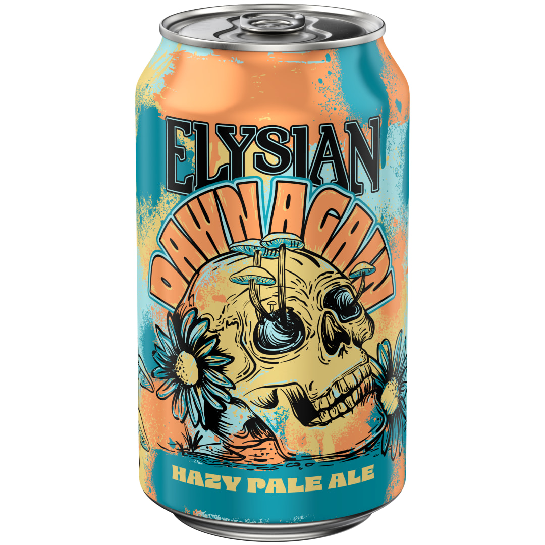 Elysian Dawn Again 12 oz Single CAN 5_5ABV - Plain Aluminum - Standard Gloss - Craft Direct