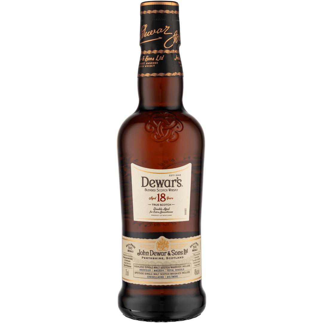 Dewar's 18 Year Old Scotch Whisky 40% 375mL
