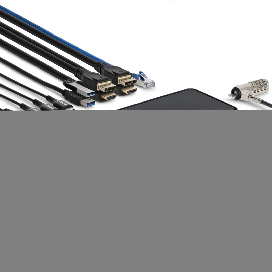 USB C A Dock Dual 4K60 DP HDMI 140W EPR 4x USB 2 5GbE